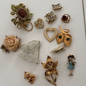Assorted Brooches/pins
